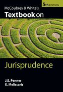 Cover of McCoubrey & White's Textbook on Jurisprudence