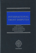 Cover of International Trust Disputes