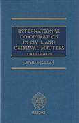 Cover of International Co-Operation in Civil and Criminal Matters