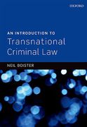 Cover of An Introduction to Transnational Criminal Law