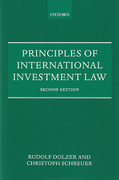 Cover of Principles of International Investment Law
