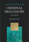 Cover of A Practical Approach to Criminal Procedure