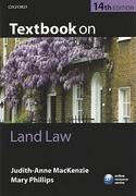 Cover of Textbook on Land Law