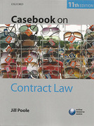 Cover of Casebook on Contract Law