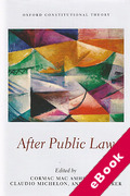 Cover of After Public Law (eBook)