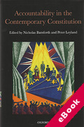 Cover of Accountability in the Contemporary Constitution (eBook)