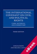 Cover of The International Covenant on Civil and Political Rights: Cases, Materials and Commentary (eBook)