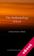 Cover of Anthropology of Law (eBook)
