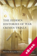 Cover of The Hidden Histories of War Crimes Trials (eBook)