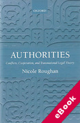 Cover of Authorities: Conflicts, Co-operation, and Transnational Legal Theory (eBook)