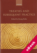 Cover of Treaties and Subsequent Practice (eBook)