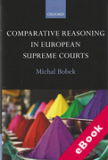 Cover of Comparative Reasoning in European Supreme Courts (eBook)