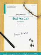 Cover of Concentrate: Business Law