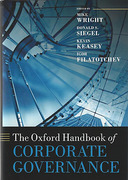 Cover of The Oxford Handbook of Corporate Governance