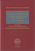 Cover of Company Directors: Duties, Liabilities and Remedies