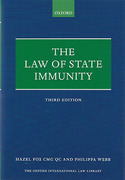 Cover of The Law of State Immunity