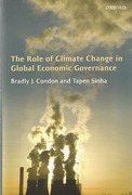 Cover of The Role of Climate Change in Global Economic Governance