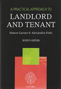 Cover of A Practical Approach to Landlord and Tenant