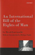 Cover of An International Bill of the Rights of Man