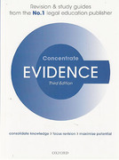 Cover of Concentrate: Evidence