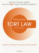 Cover of Concentrate: Tort Law