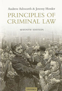 Cover of Principles of Criminal Law 