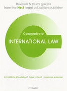 Cover of Concentrate: International Law