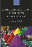 Cover of Comparative Reasoning in European Supreme Courts