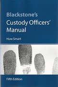 Cover of Blackstone's Custody Officer's Manual