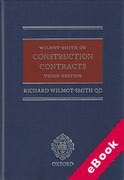 Cover of Wilmot-Smith on Construction Contracts (eBook)