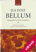 Cover of Jus Post Bellum: Mapping the Normative Foundations (eBook)