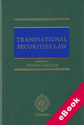 Cover of Transnational Securities Law (eBook)