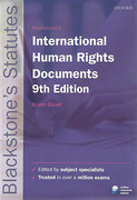 Cover of Blackstone's International Human Rights Documents
