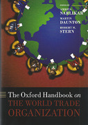 Cover of The Oxford Handbook on The World Trade Organization