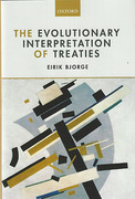 Cover of The Evolutionary Interpretation of Treaties