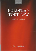 Cover of European Tort Law