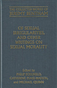 Cover of Of Sexual Irregularities, and Other Writings on Sexual Morality