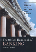 Cover of The Oxford Handbook of Banking