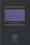 Cover of EU Social and Employment Law: Policy and Practice in an Enlarged Europe