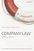 Cover of Questions & Answers: Company Law 2014 and 2015