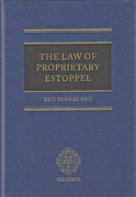 Cover of The Law of Proprietary Estoppel