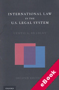 Cover of International Law in the U.S. Legal System (eBook)
