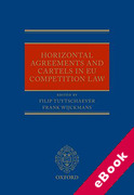 Cover of Horizontal Agreements and Cartels in EU Competition Law (eBook)