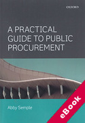 Cover of A Practical Guide to Public Procurement (eBook)