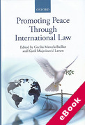 Cover of Promoting Peace Through International Law (eBook)