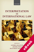 Cover of Interpretation in International Law (eBook)
