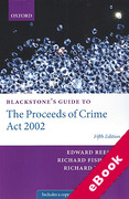 Cover of Blackstone's Guide to the Proceeds of Crime Act 2002 (eBook)