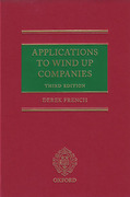 Cover of Applications to Wind Up Companies