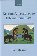 Cover of Russian Approaches to International Law