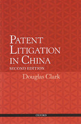 Cover of Patent Litigation in China